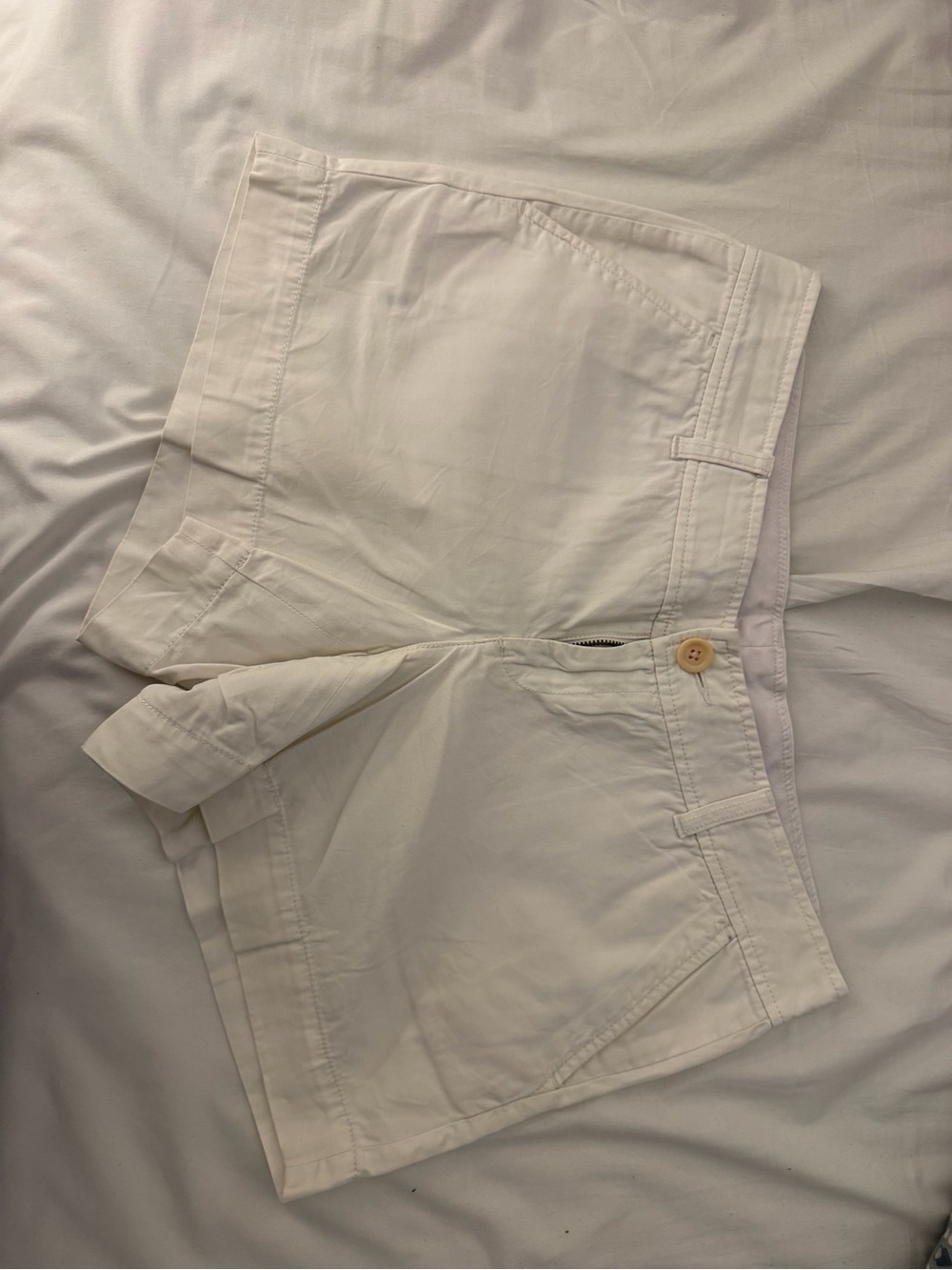 Lilly Pulitzer Cream High-Waist Casual Shorts